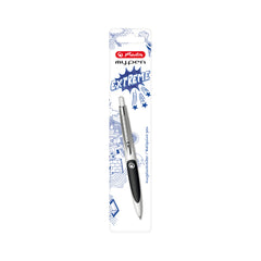 Długopis my.pen Herlitz biały-czarny