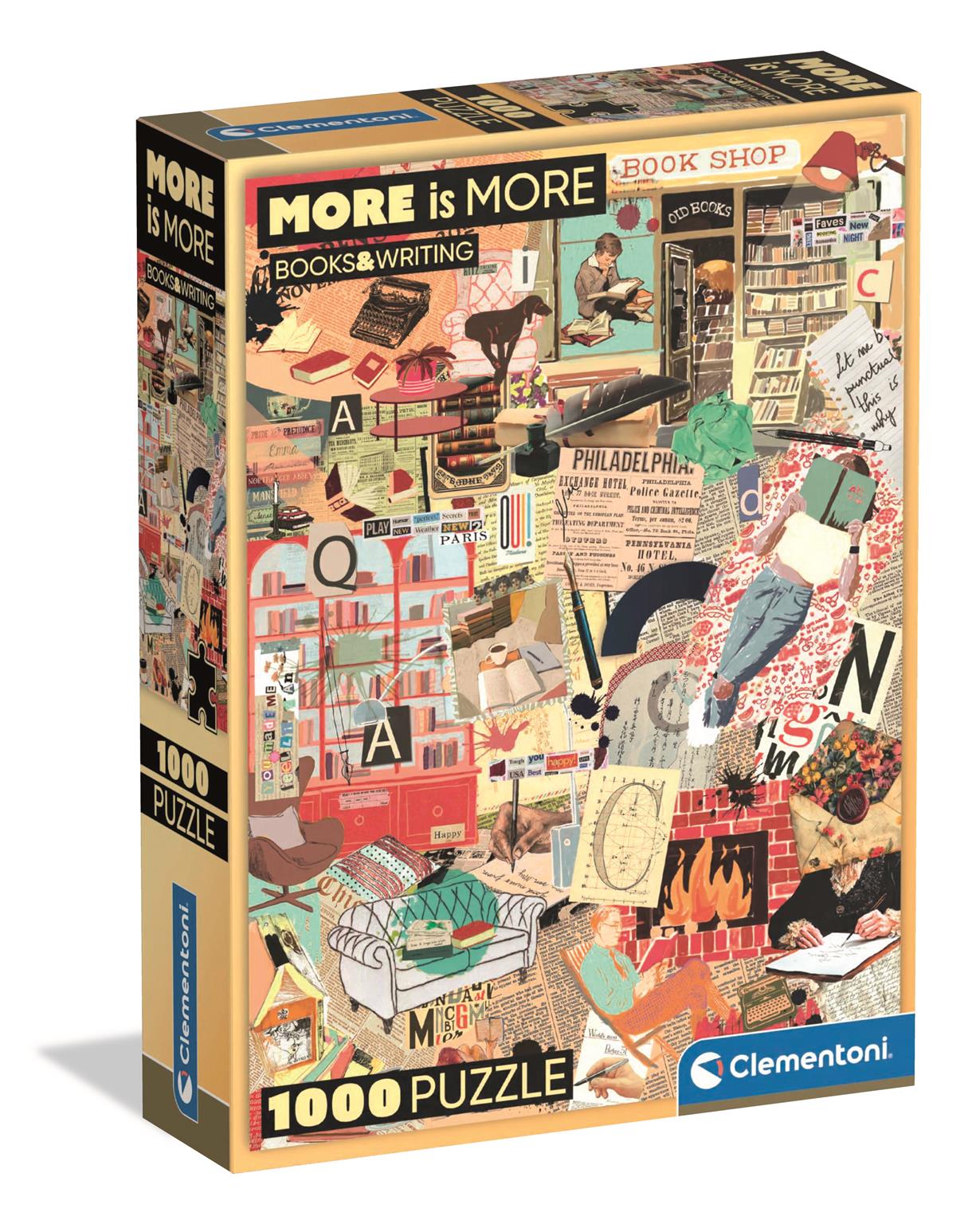 Puzzle 1000 Compact Books ang Writing 37074