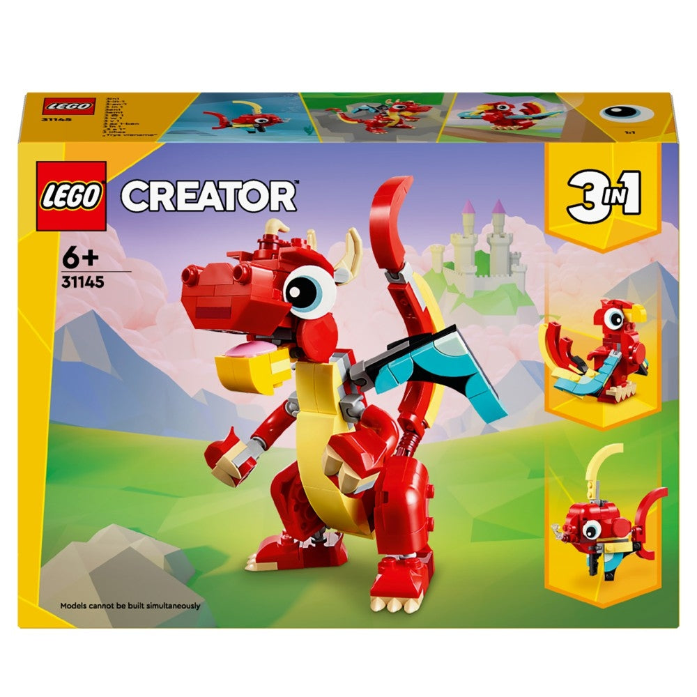 LEGO Creator 3w1 Czerwony Smok 31145