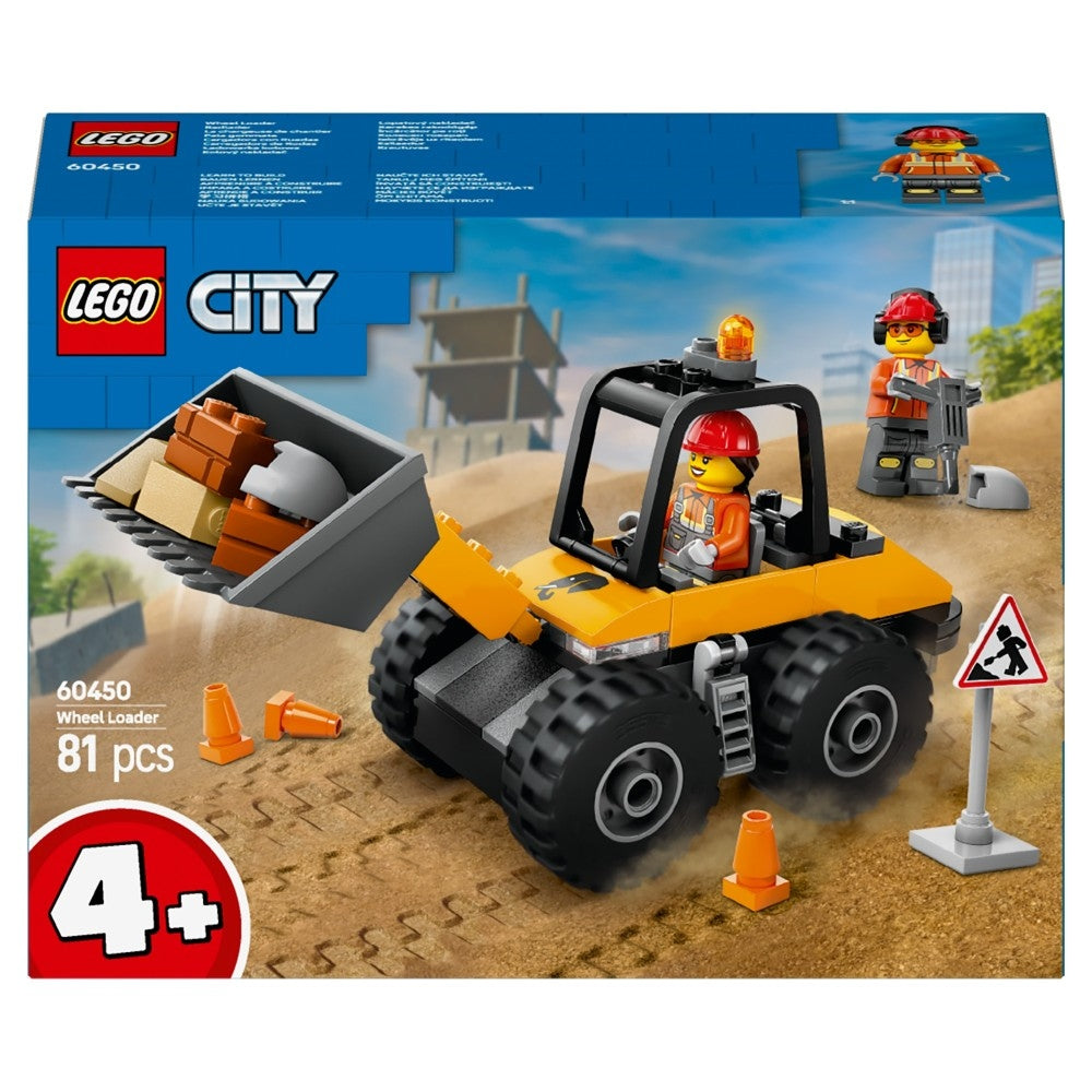 LEGO City Żółta ładowarka kołowa  60450