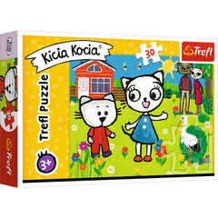 Puzzle 30 Przygody Kici Koci 18264