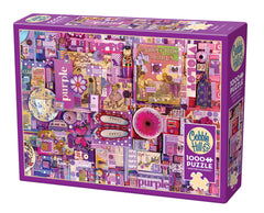 Puzzle 1000 Pomaluj mój świat na kolor fioletowy