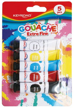 Farby tempera Keyroad 5 kolorów