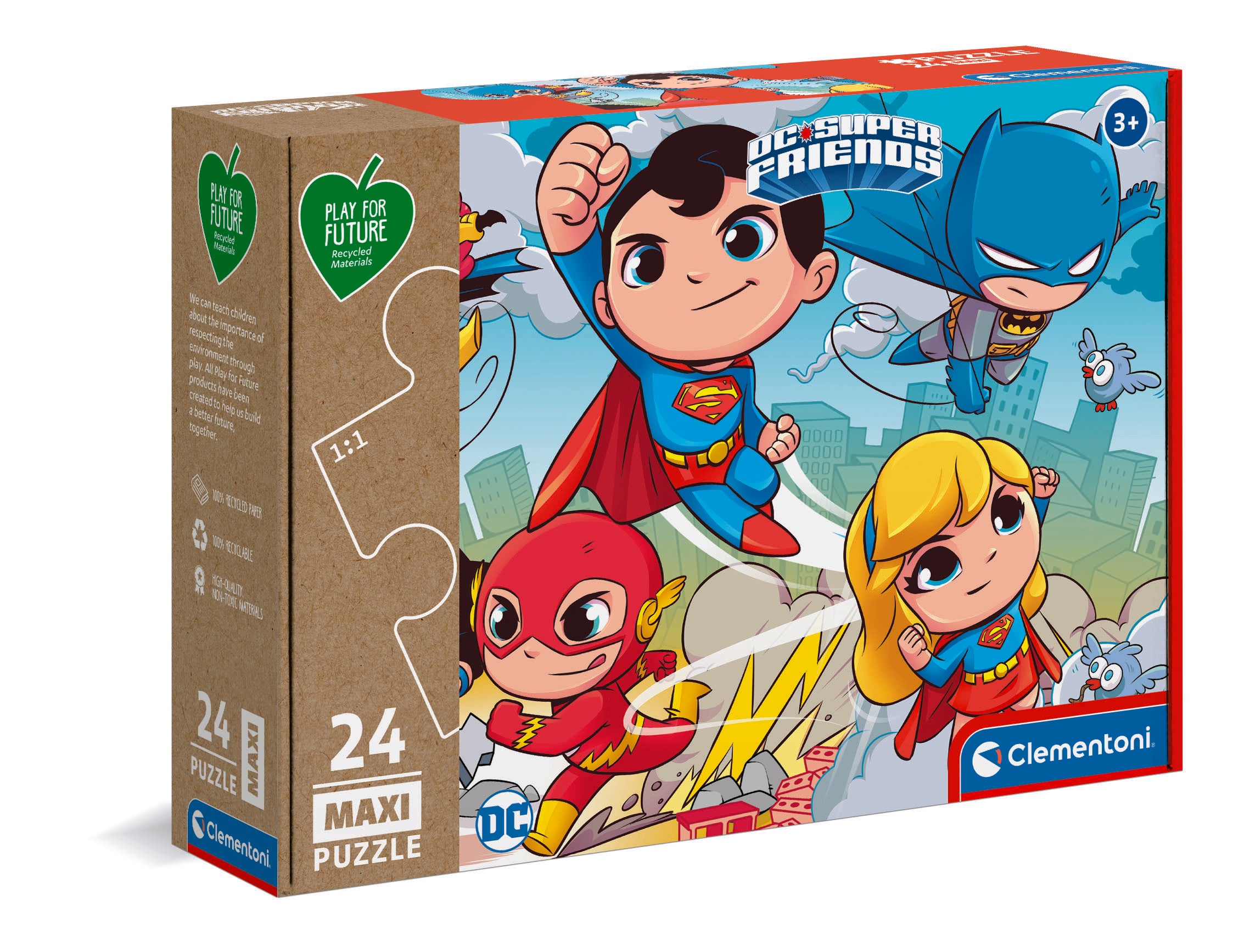Puzzle 24 maxi play for future Super przyjaciele 24219