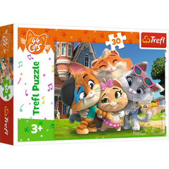 Puzzle 30 Przyjaźń w kociej krainie 44 Cats 18288