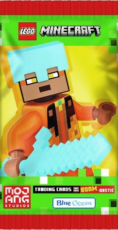 LEGO Minecraft TCC 2 TNT Boom-Bastic saszetki z kartami 1szt.mix