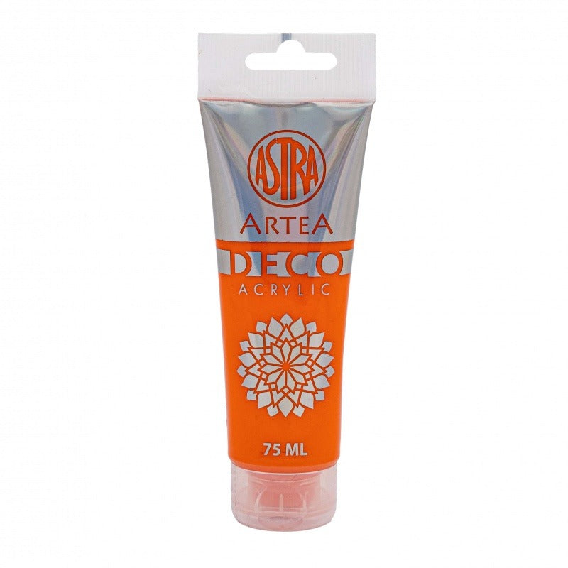 Farba akrylowa Deco Artea 75 ml tuba pomarańczowy