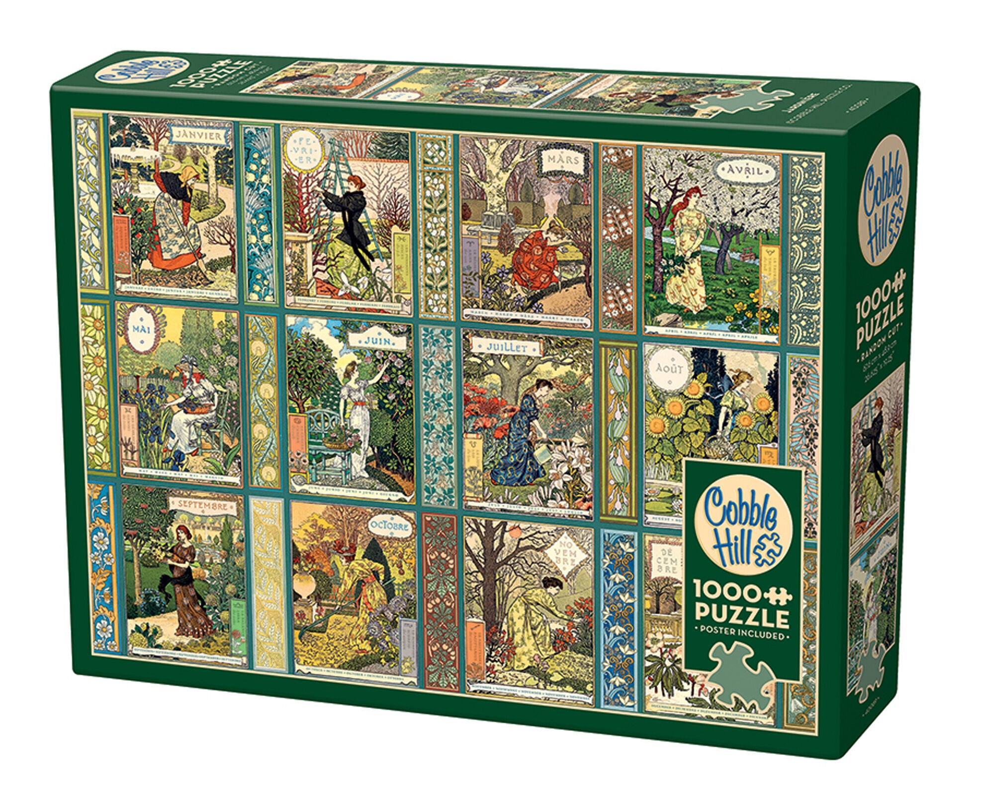 Puzzle 1000 Kalendarz ogrodnika 112224