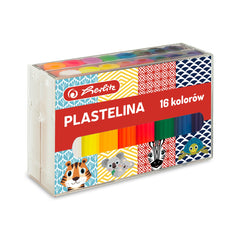 Plastelina Cute animals 16 kolorów