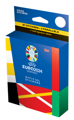 Euro 2024 Topps Stickers Mega Eco Box 1 szt. mix