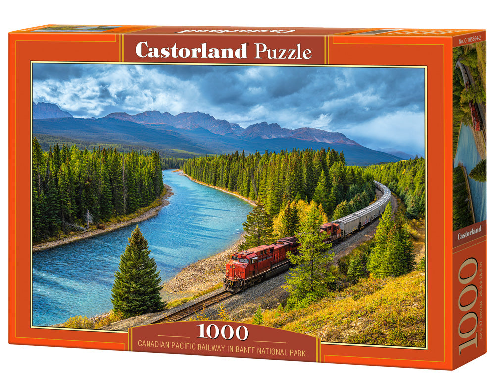 Puzzle 1000 Canadian Pacific Railway in Banff National Park C-105564