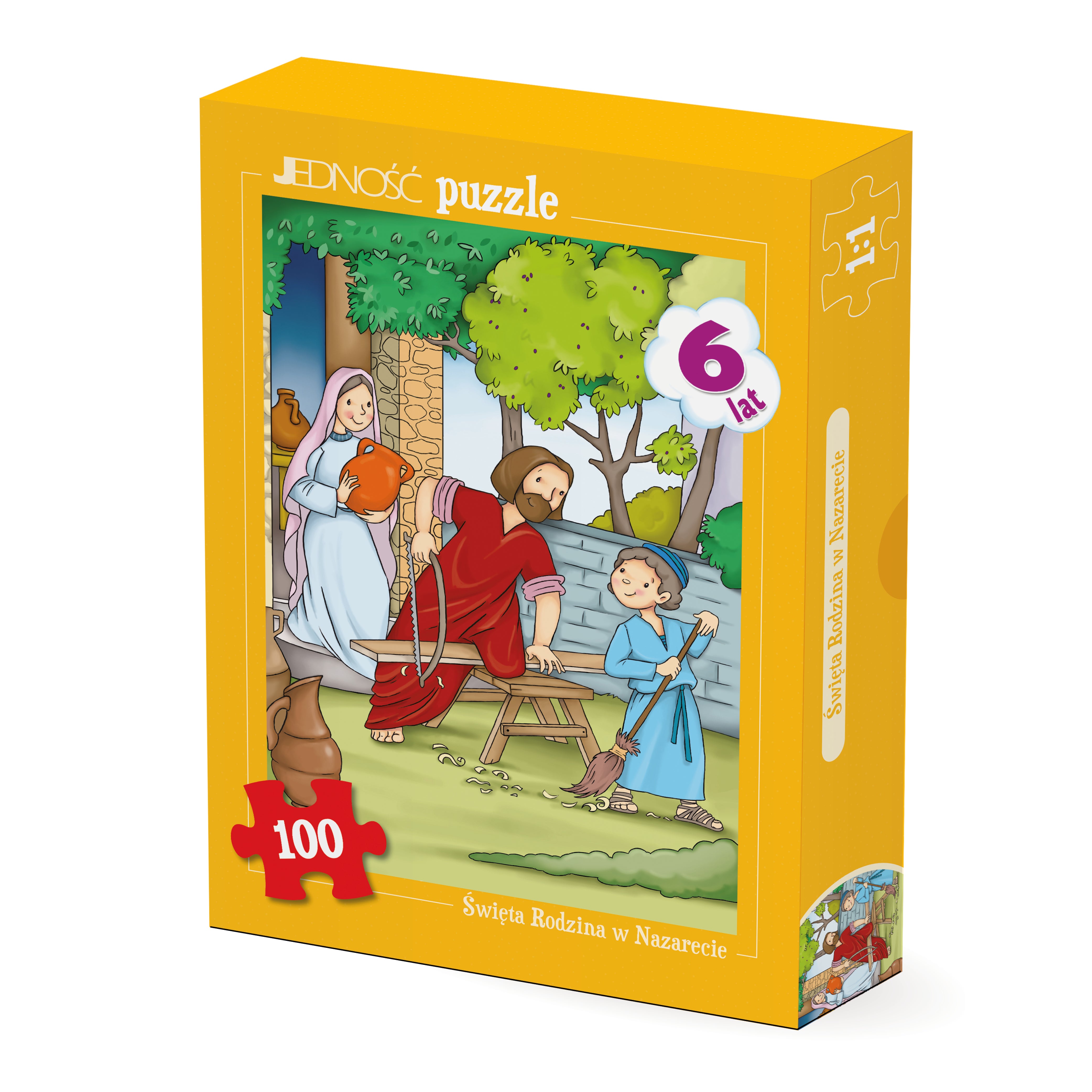 Puzzle 100 Święta Rodzina w Nazarecie