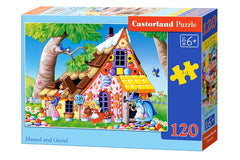 Puzzle 120 Jaś i Małgosia B-13333