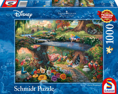 Puzzle 1000 PQ T. Kinkade Alicja w Krainie Czarów Disney 109094