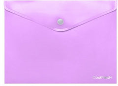 Koperta na dokumenty A4 na zatrzask Coolpack pastel fioletowa