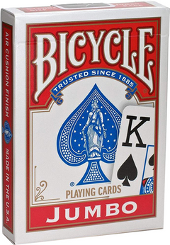 Karty do gry Bicycle Jumbo Rider Back 1szt.mix