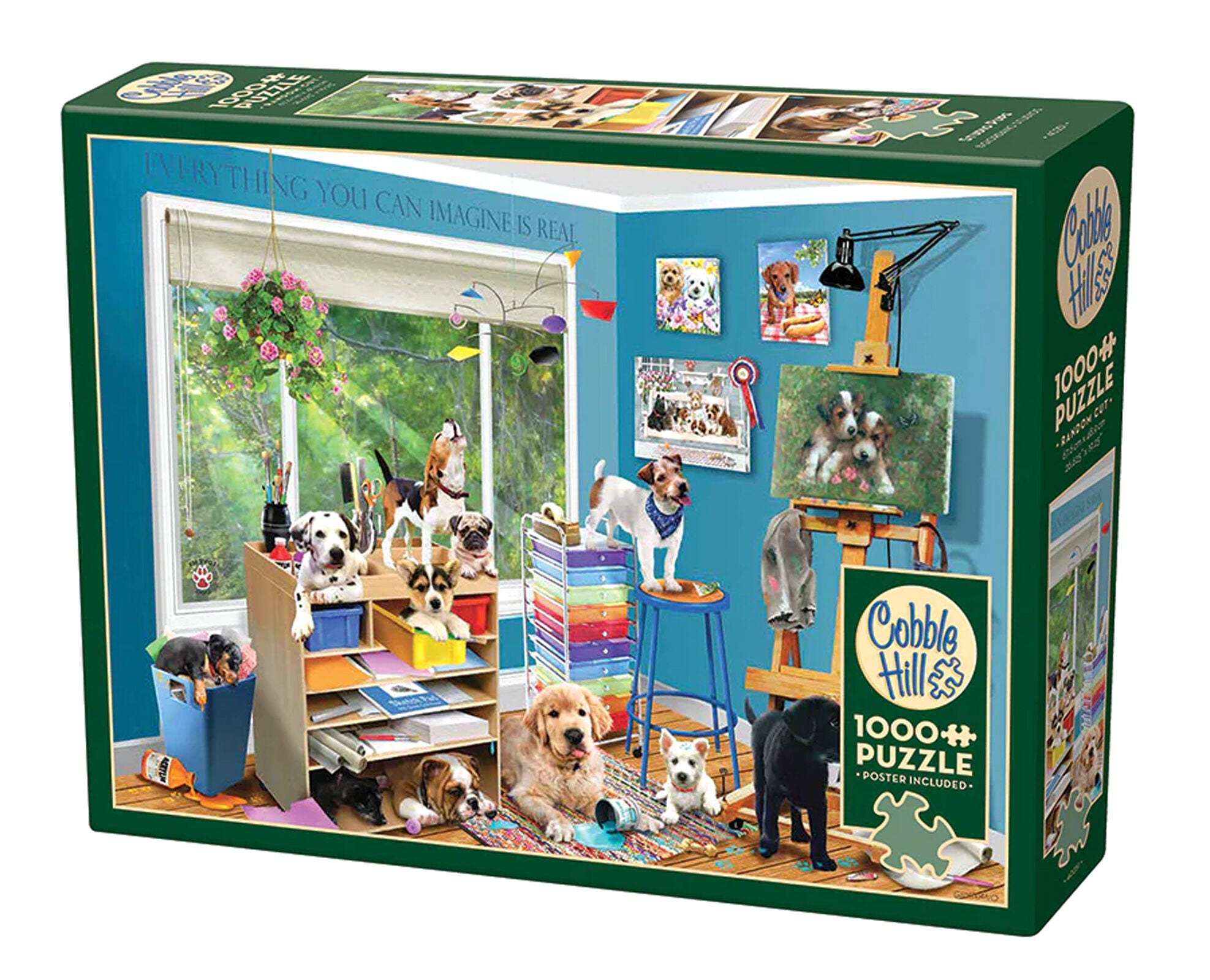 Puzzle 1000 Szczekający asystenci 113064