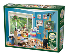 Puzzle 1000 Szczekający asystenci 113064