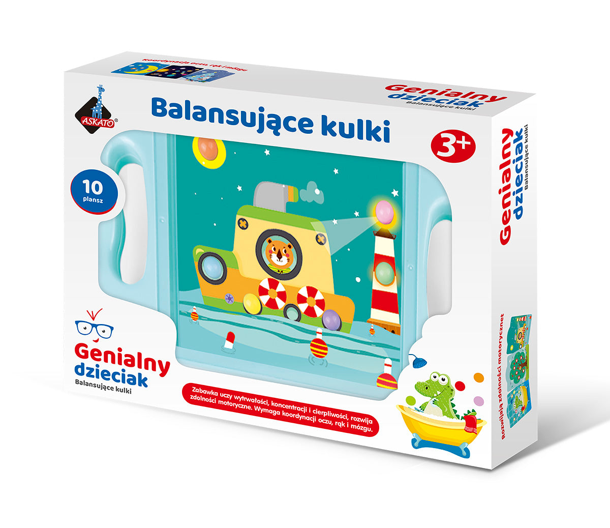 Gra Genialny dzieciak balansujące kulki 106137