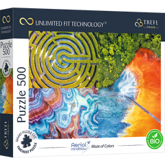 Puzzle 500 UFT Aerial Mindblow: Maze of Colors 37460
