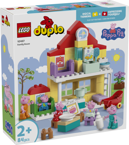 LEGO Duplo Świnka Peppa Dom rodzinny 10467