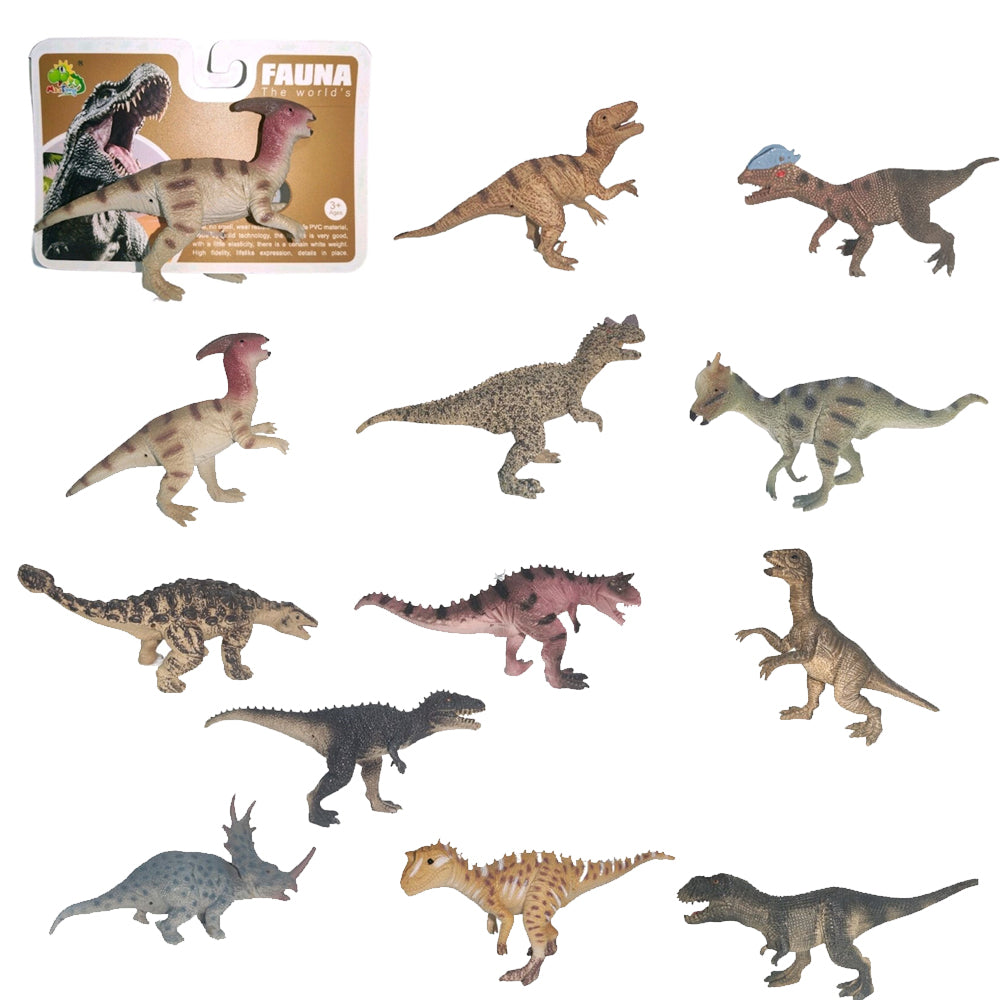 Dinozaur gumowy 1 szt. mix