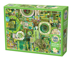 Puzzle 1000 Pomaluj mój świat na kolor zielony 112210