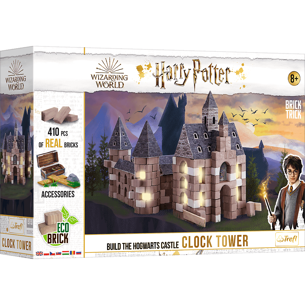 Brick Trick Buduj z cegły Harry Potter Wieża Zegarowa 61563