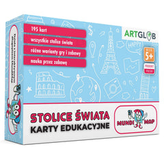 Karty Edukacyjne Stolice Świata MundiMap