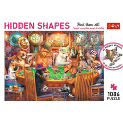 Puzzle 1086 Hidden Shapes Wieczór gier 10749