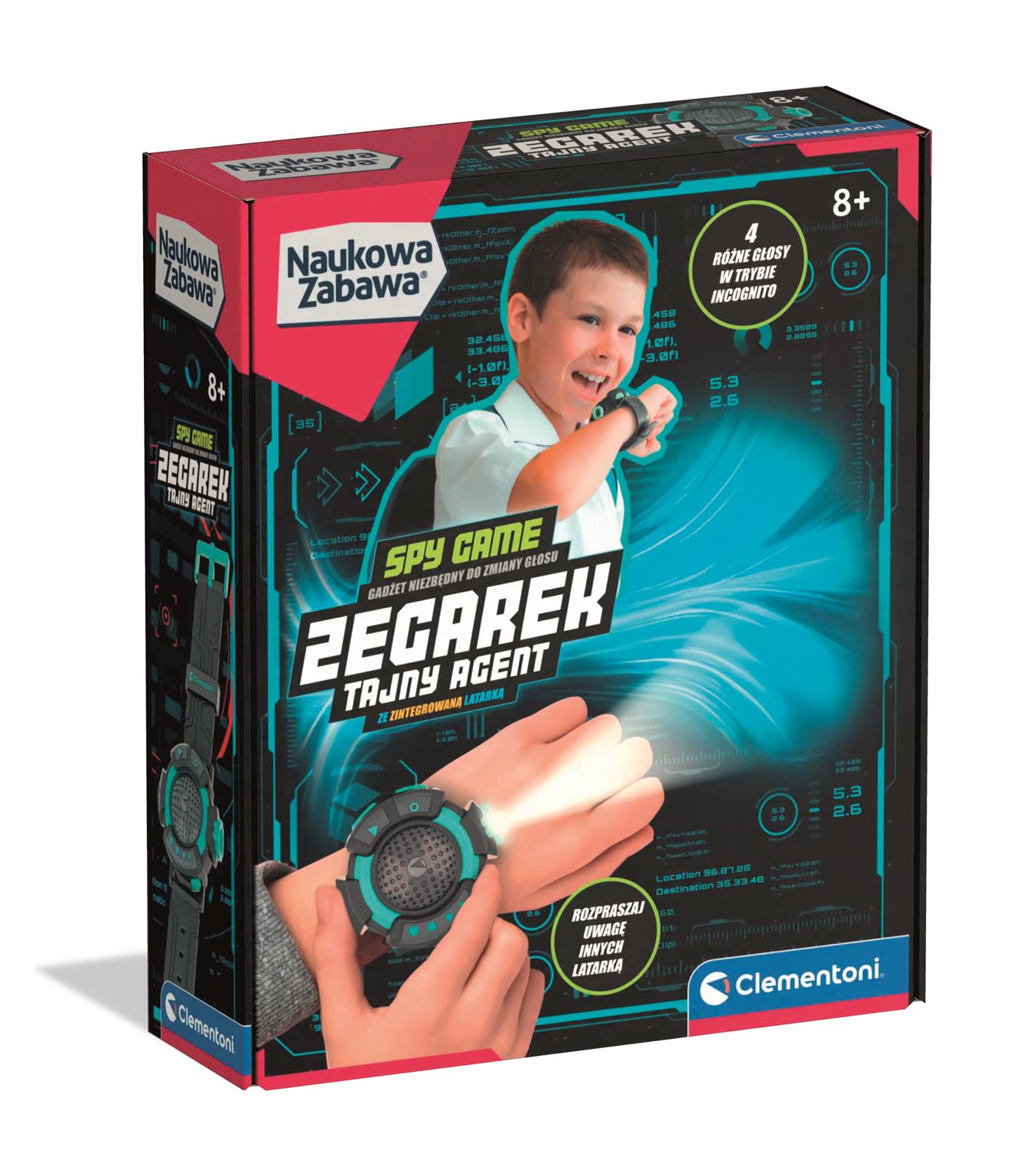 Zegarek Tajny Agent 50436