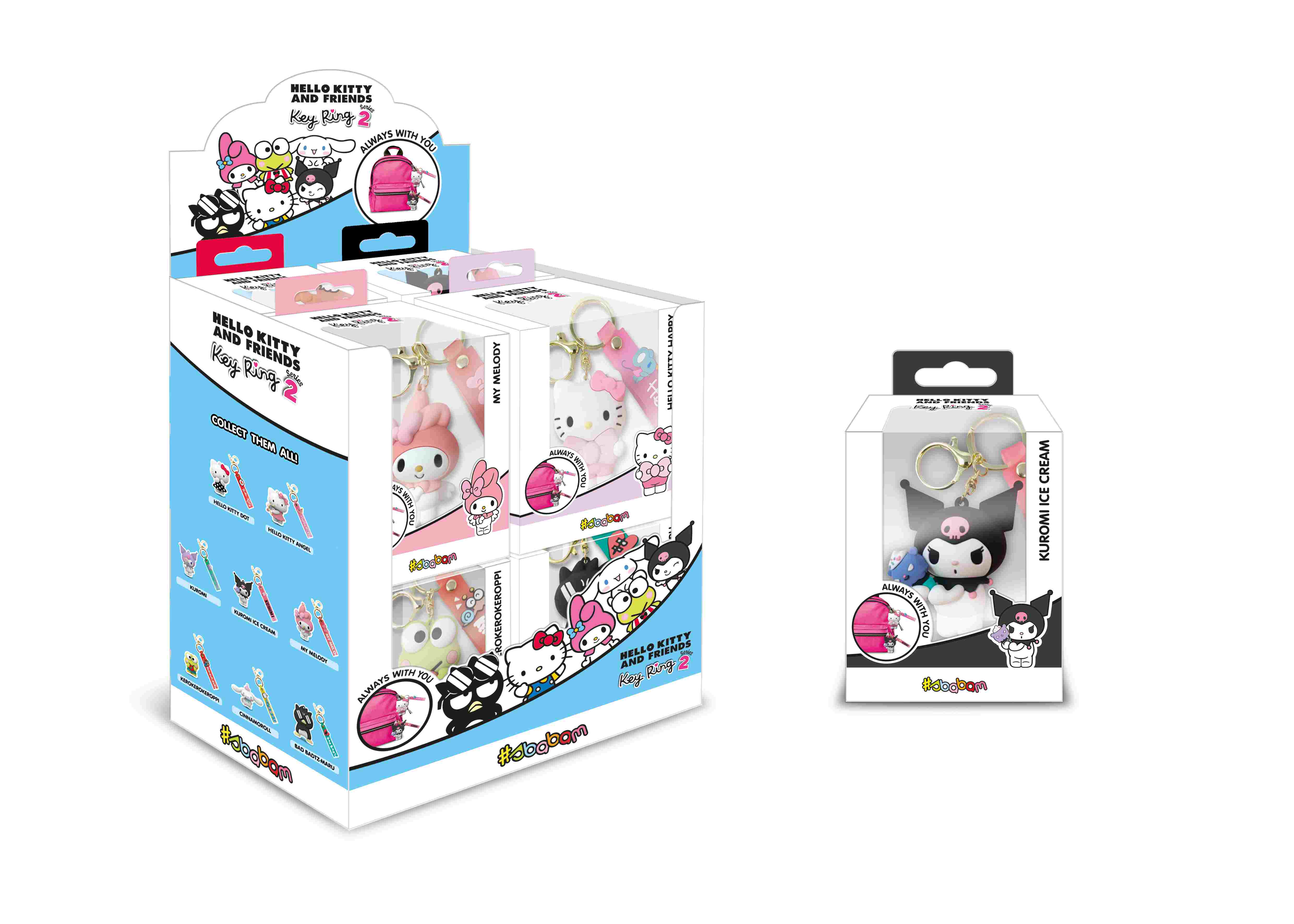 Brelok Hello Kitty HLK60205 1szt.mix