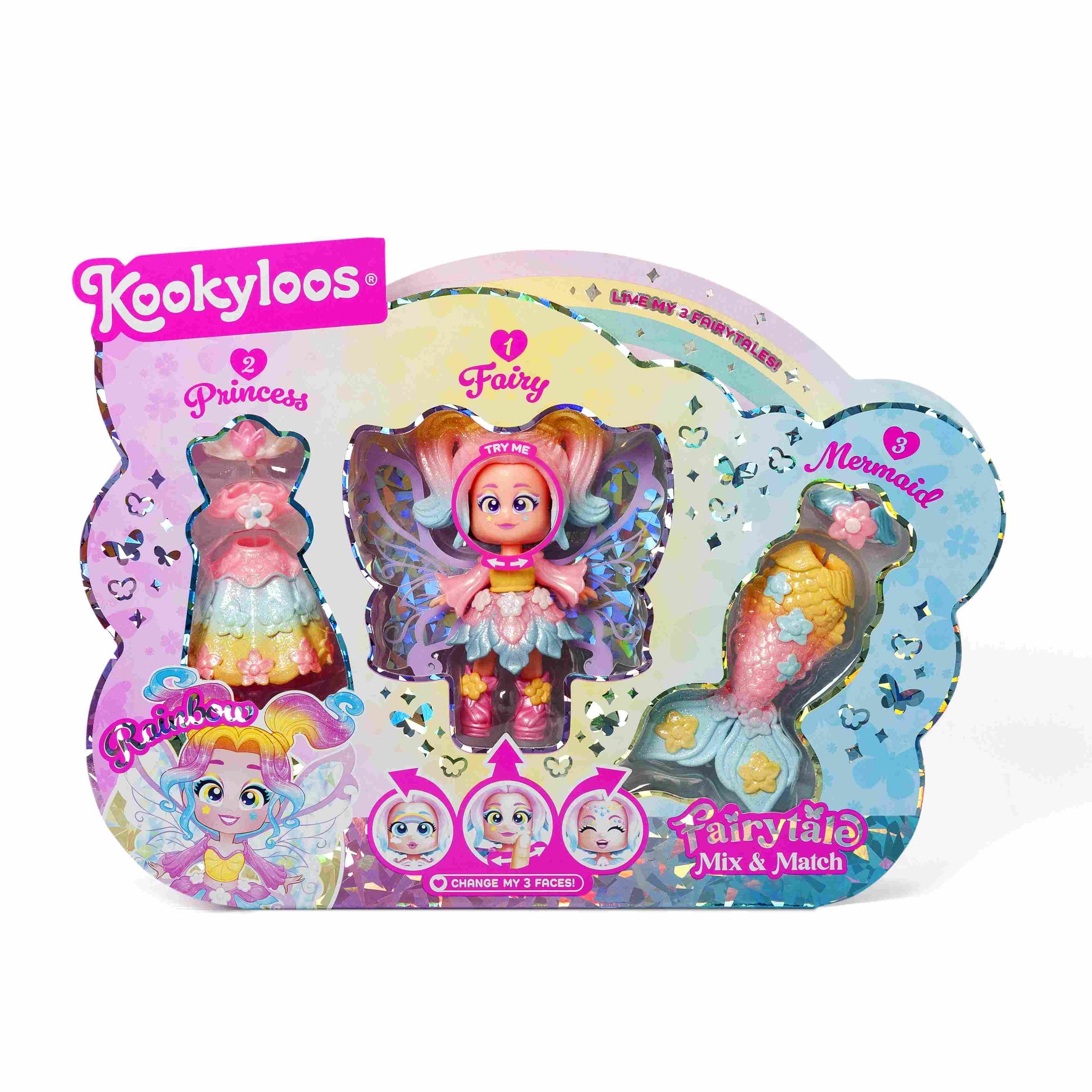 Kookyloos Fairytale Mix and Match Rainbow