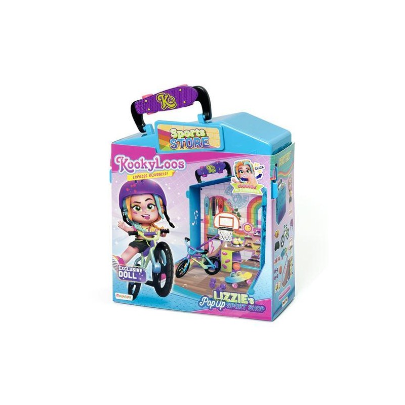 Kookyloos Lizzie's pop up sport shop