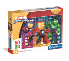 Puzzle 60 Super kolor Iron Man and His Awesome Friends 26313