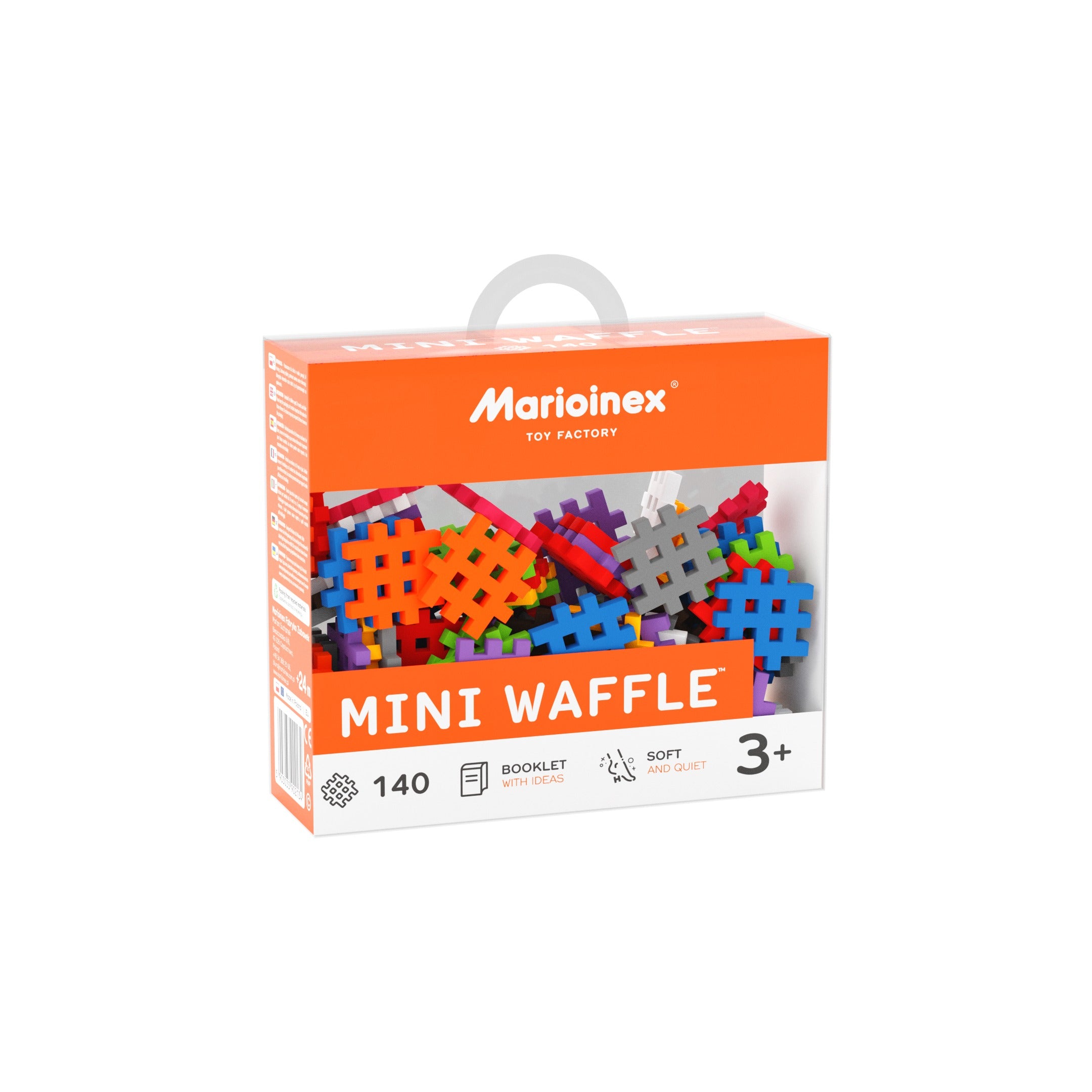 Klocki konstrukcyjne Waffle mini 140 elementów