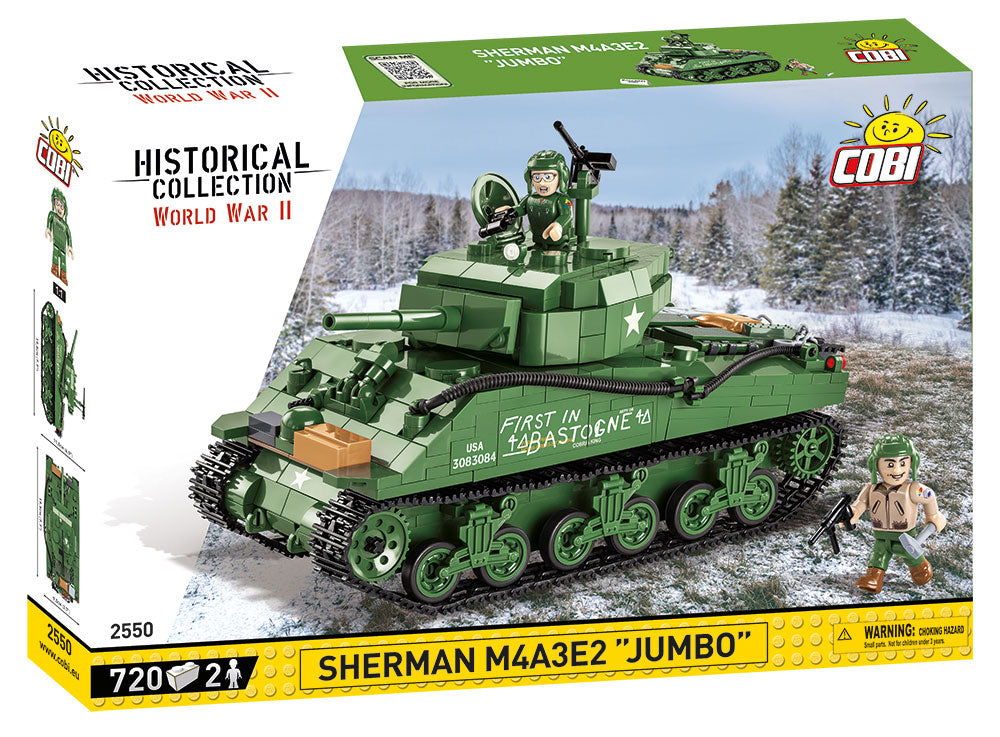 COBI klocki Czołg Sherman M4A3E2 Jumbo COBI-2550