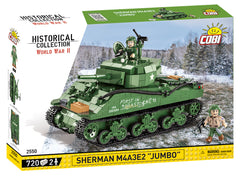 COBI klocki Czołg Sherman M4A3E2 Jumbo COBI-2550