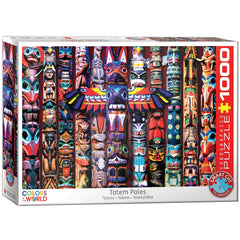 Puzzle 1000 Canadian Totem Poles 6000-5349