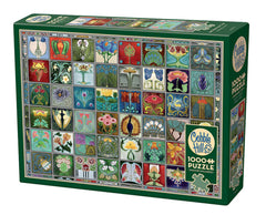 Puzzle 1000 Płytki w stylu secesyjnym 113598