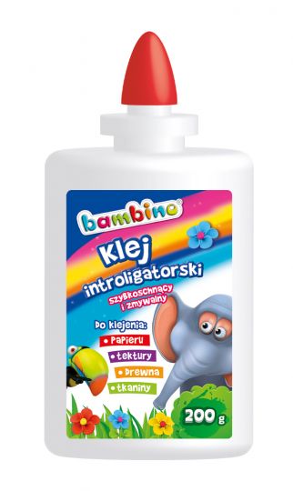 DISPLAY Klej introligatorski Bambino 250g 6 sztuk
