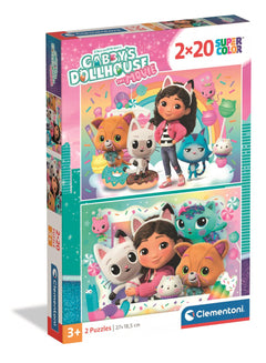 Puzzle 2x20 Super kolor Gabby's Dollhouse the Movie 24832