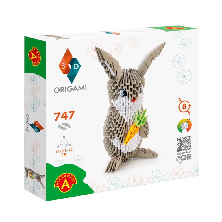 Origami 3D Królik