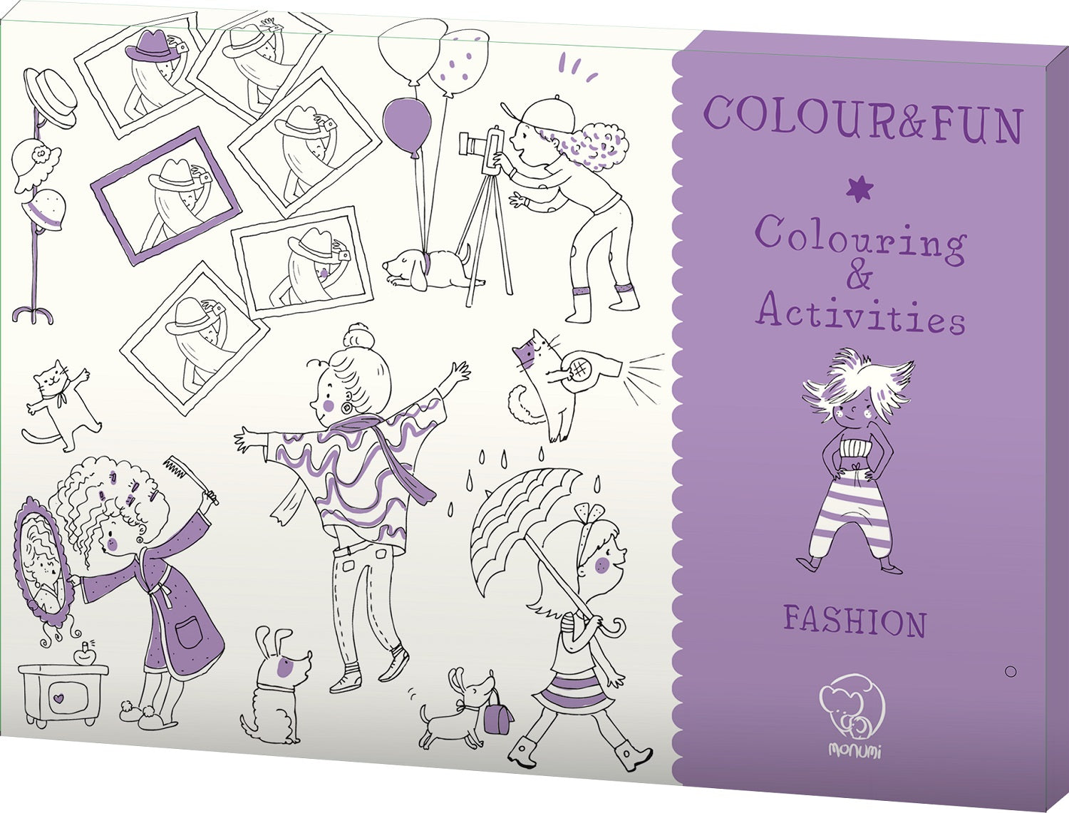 Teczka kreatywna COLOUR&FUN Fashion