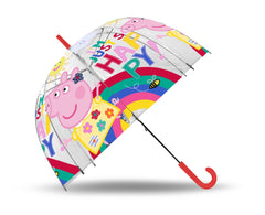 Parasolka Peppa Pig przezroczysta 19cali