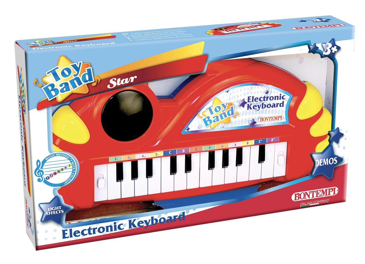 Organy elektroniczne 22 klawisze ze świecącą kulą Bontempi