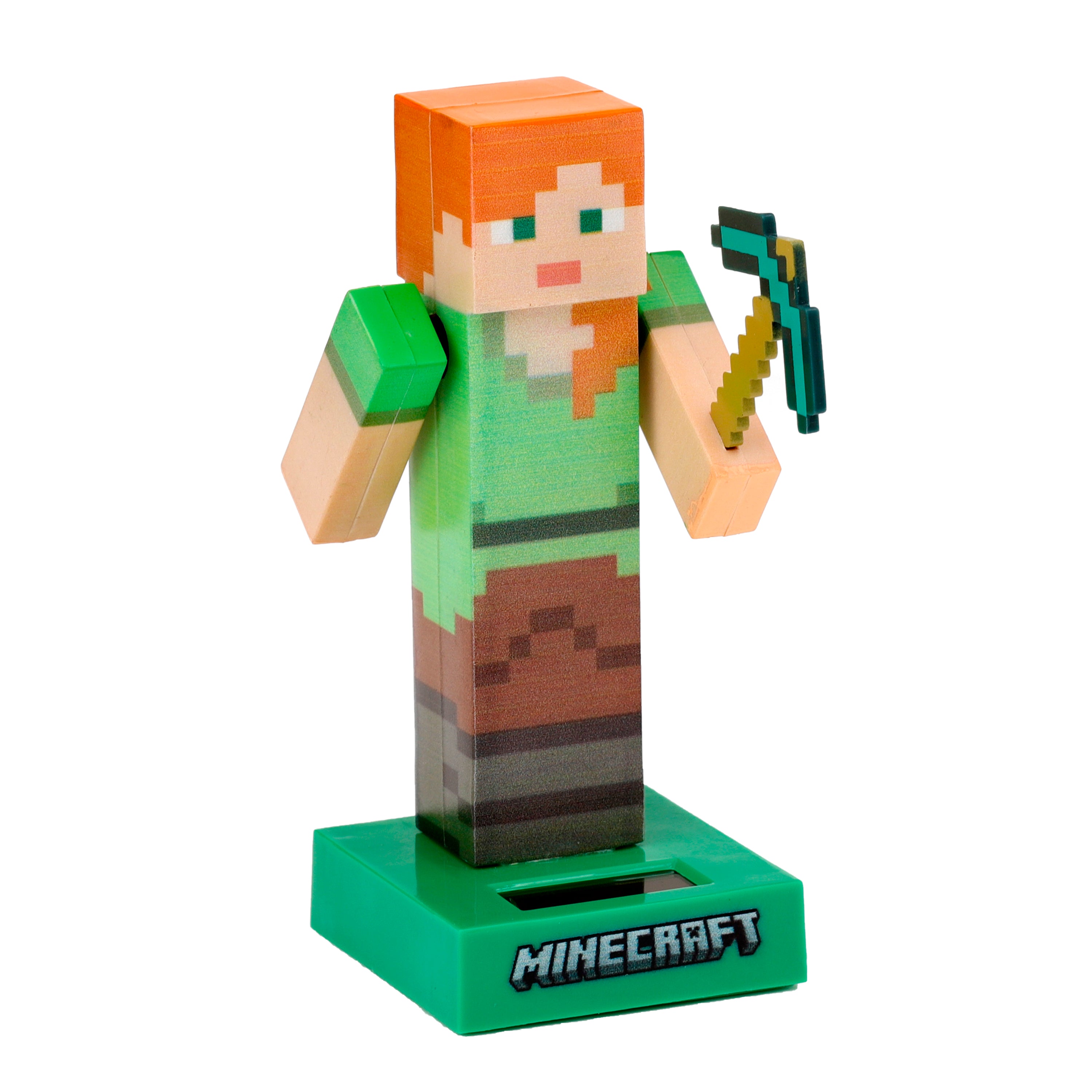 Figurka solarna Minecraft Alex FF138