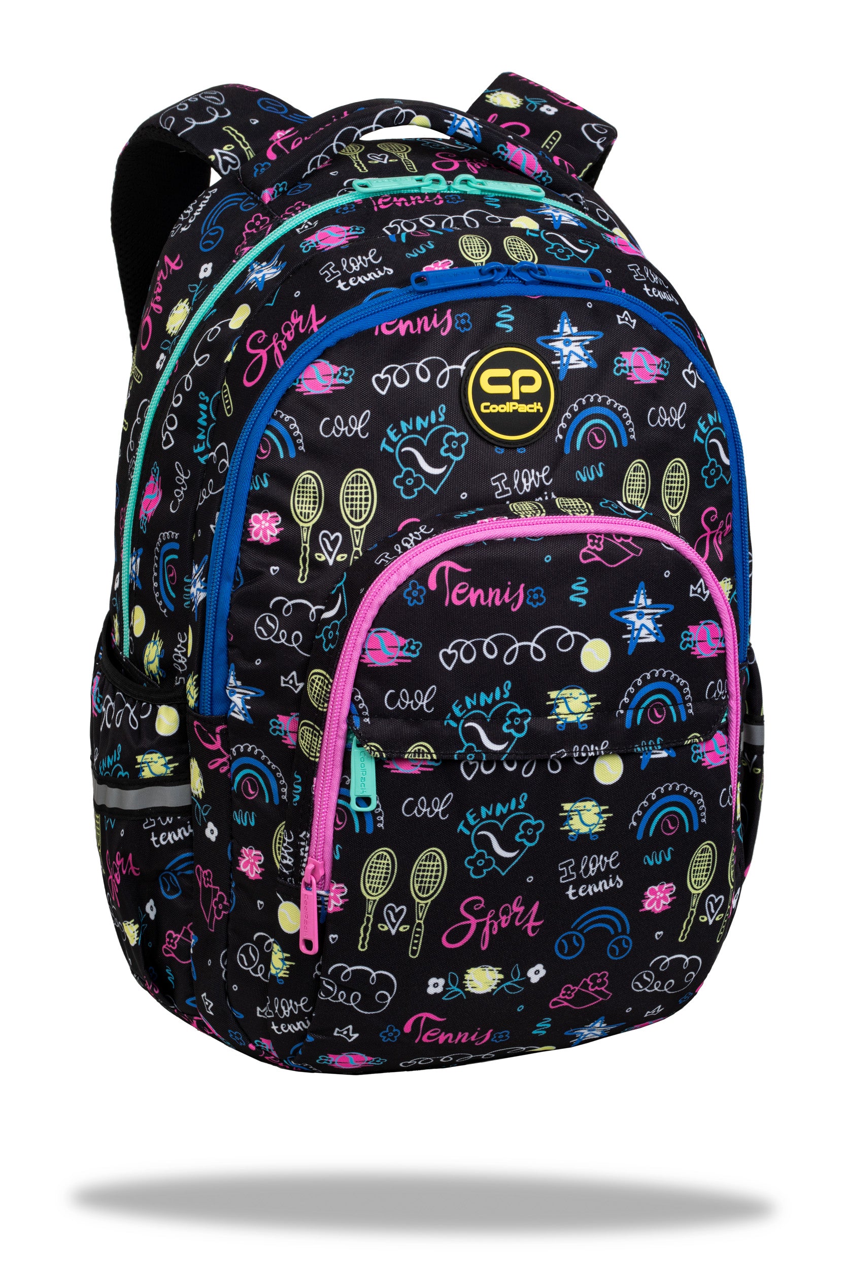 Plecak 2-komorowy Coolpack basic plus tennis star
