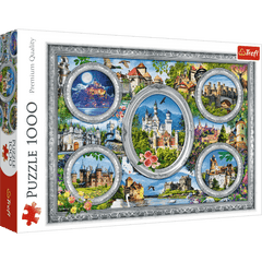 Puzzle 1000 Zamki świata 10583