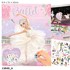 Zestaw z naklejkami Balet Top Model 13049A
